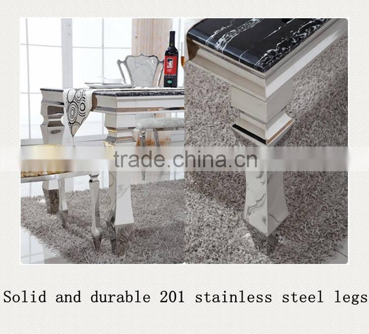 2016 cheap marble used dining room furniture for sale
