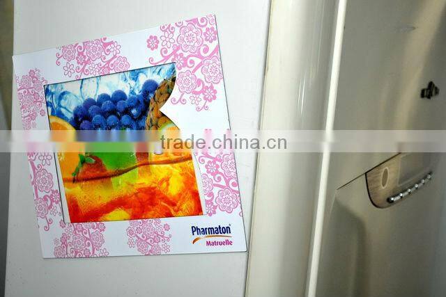 OEM Design Magnetic fridge magnet photo frame , custom magnetic picture frame , refrigerator magnet frame