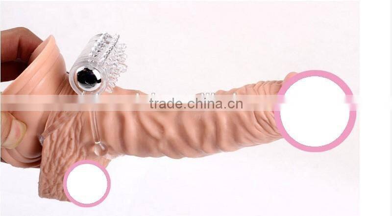 Silicone Vibrating Penis Rings Delay Dual Cock Ring Bullet Vibrator Clitoris Stimulator Erotic Sex Toys For Men Adult Products