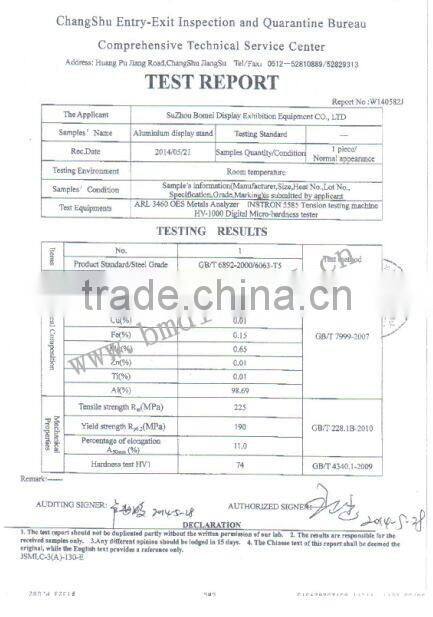 Portable folding A4/A3 magazine rack, PS/wood brochure holder