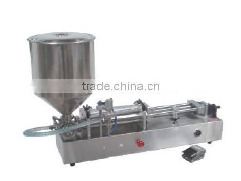 Semi-automatic ice cream cup filling machine