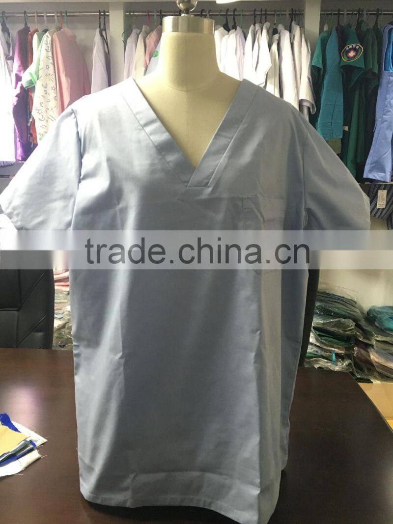 2016 New Style Medical Scrubs Wholesale/nursing uniform Medical Uniform Scrubs cheap/OEM scrub suits tops & pants manufacturer