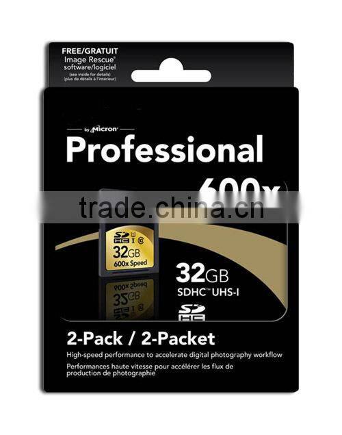 Wholesale Original 600x 32GB 64GB 128GB 256GB SDXC SD Card 100% Full Capacity CCTV Camera SD Card