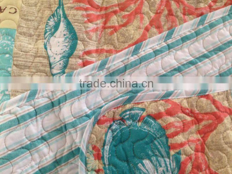 USA New quit cover set/ Bed In Bag/100% polyester microfiber super soft summer bedding set