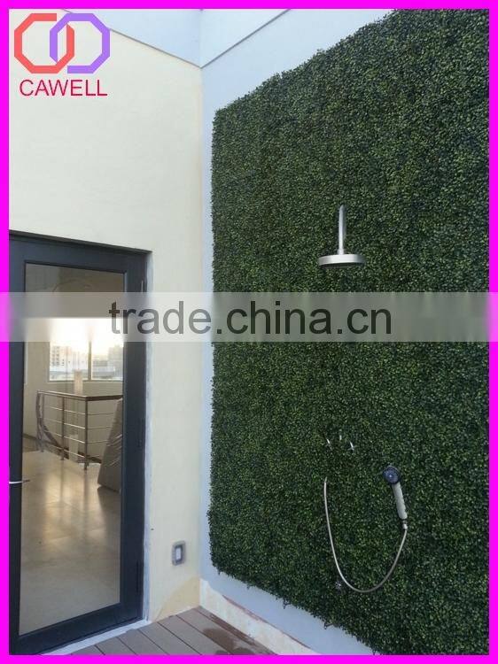 plastic green artificial hedge fence