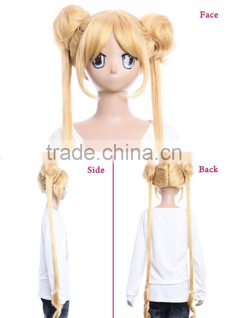 Free Sample High Density Sailor Moon Cosplay Wig