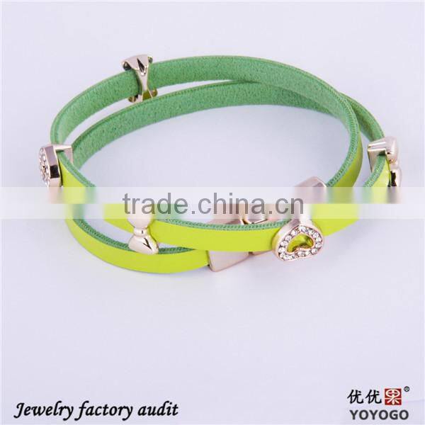 Love Leather Band Teen Leather Bracelet