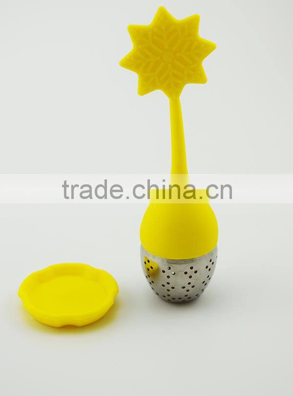 star tree shape Silicone tea infusers