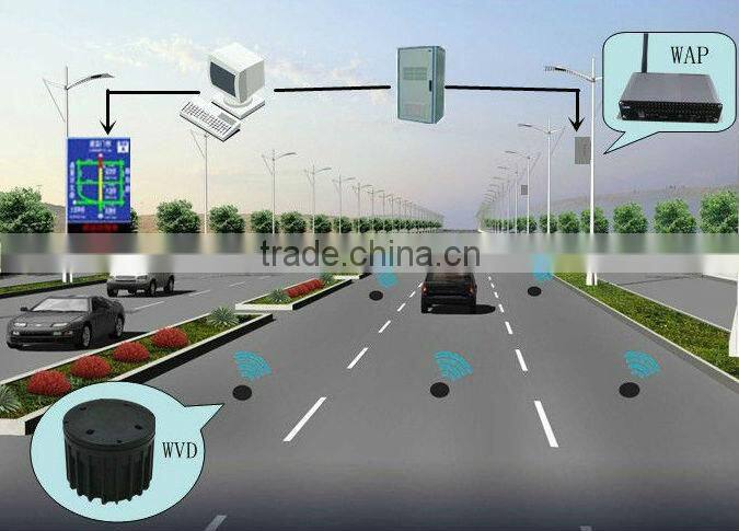 Long wireless Traffic Intelligent Vehicle Counter Sensor for vehicle counting
