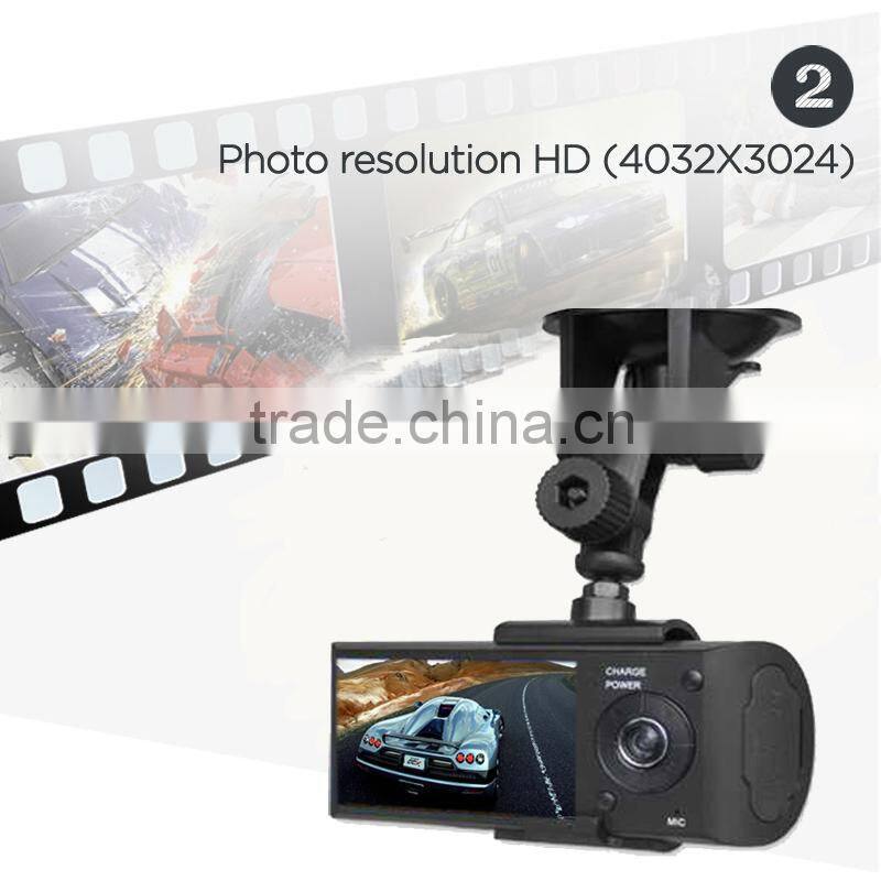 OEM Support SQ Motion Detection Dash Cam 1080p Dual Channel Car DVR With GPS Dual Channel