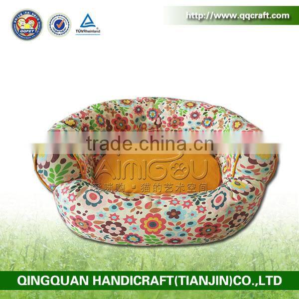 SGS & ISO QQ factory wholesale pet accessories luxury sofa dog bed