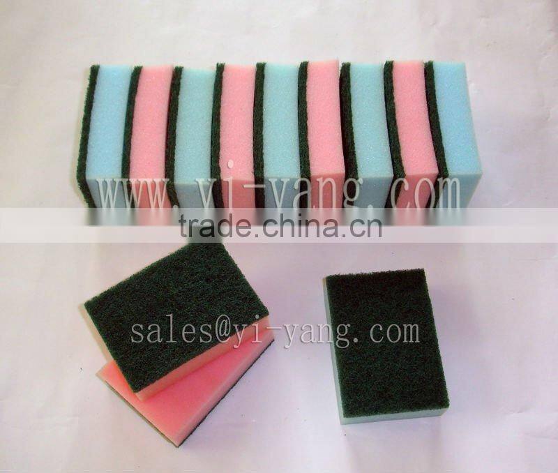 abrasive sponge scouring pad,for heavy duty cleaning