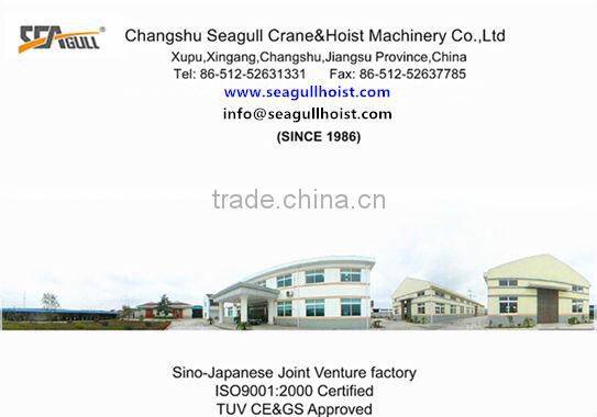 SG-II SINGLE PHASE ELECTRIC CHAIN HOIST/ hoist rope