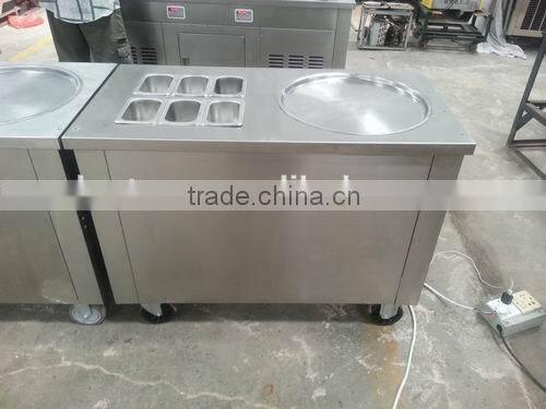 2016 Lestars Miguelitos Multi-functional Flat Pan Frying Ice Pan Machine