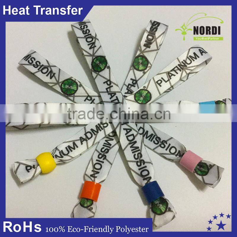 New design and fashional satin entrance wristband