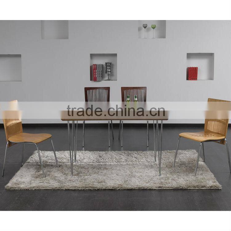MTZ005 Modern bentwood dining table and chair