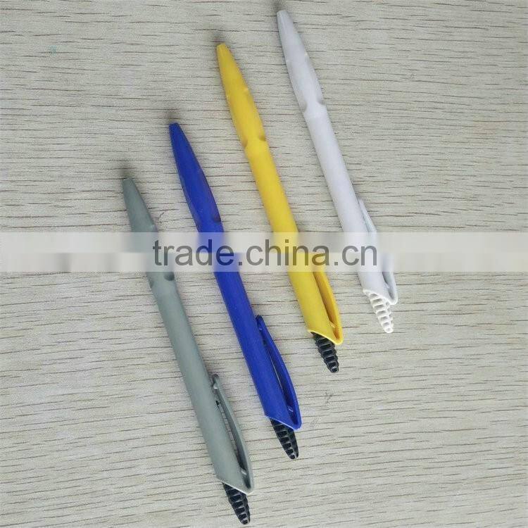 Export products list Solid color barrel and plunger custom logo plastic pen