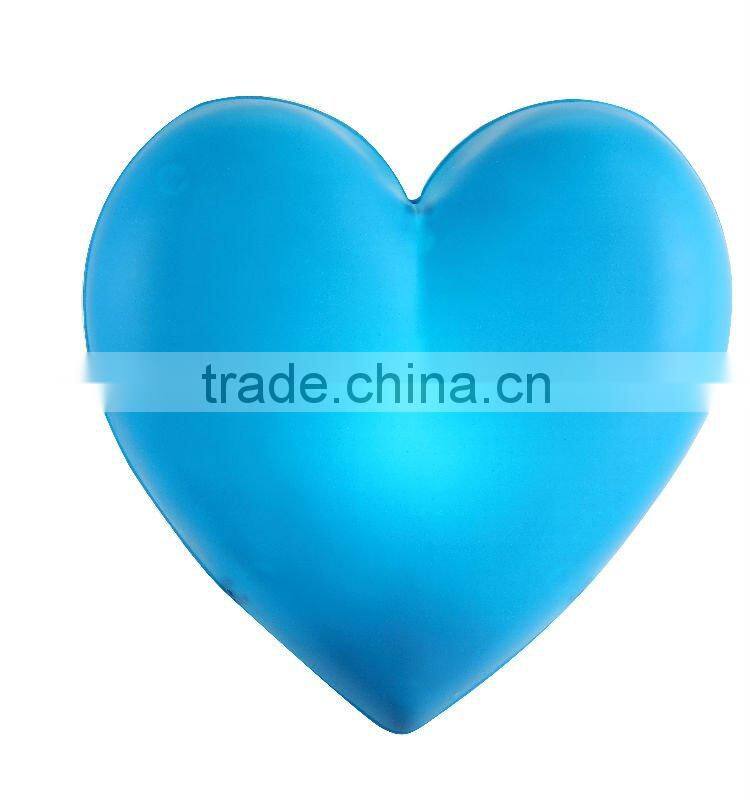 heart shape nice looking decorative craft wall lamp
