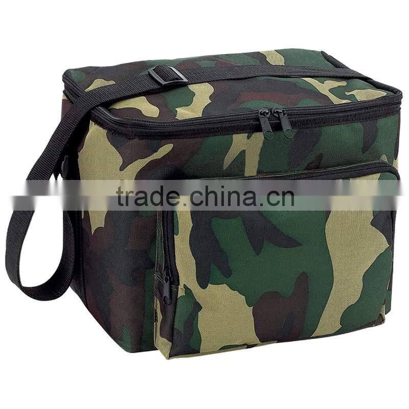 Shoulder Carry Lunch Food Preservation Insulated Picnic Camouflage Cooler Bag