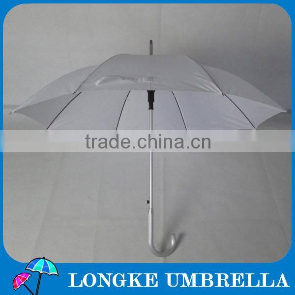 24"soild color Automatic open Straight Umbrella Promotional gift umbrella