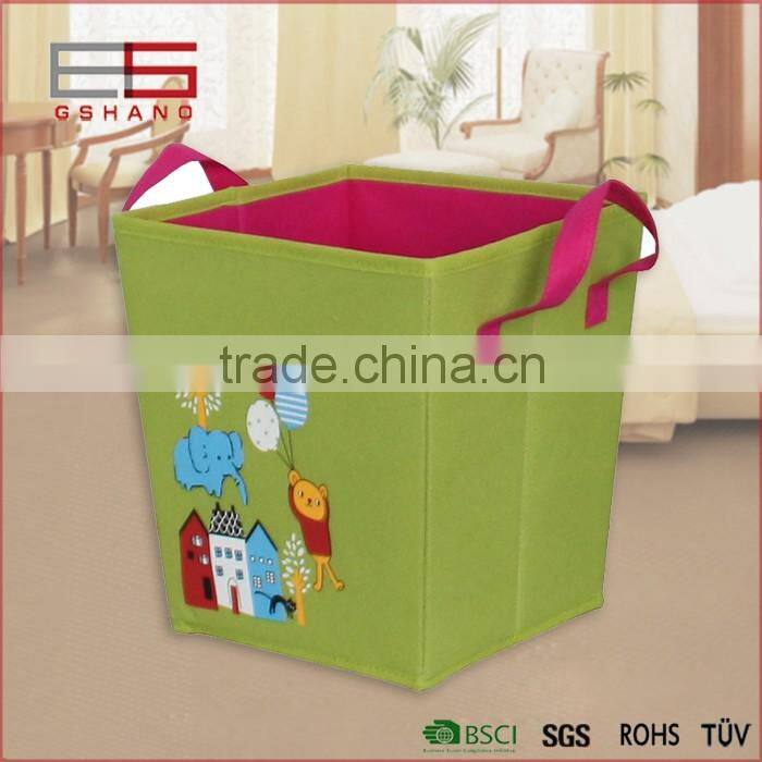 Furniture foldable nonwoven promotional kids storage