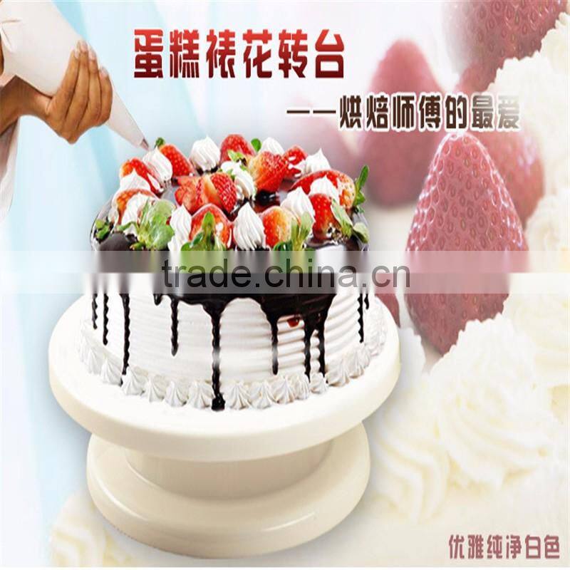 PP Plastic Cake Stand Turntable