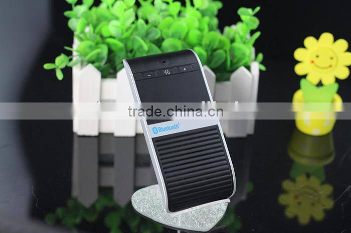 Solar charging bluetooth handfree car kit
