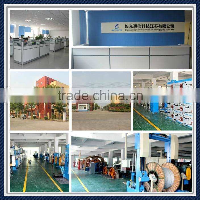 Factory price stranded opgw 28 core single mode fiber optic cable