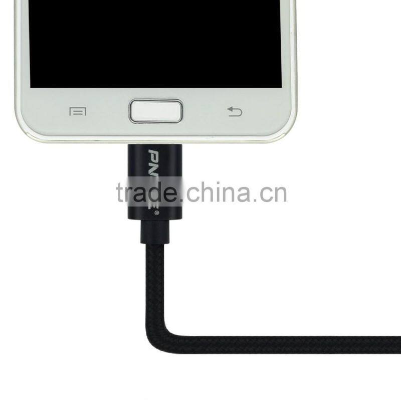 Hot new products 2016 fast charging braided usb micro cable for all mobile phone cable