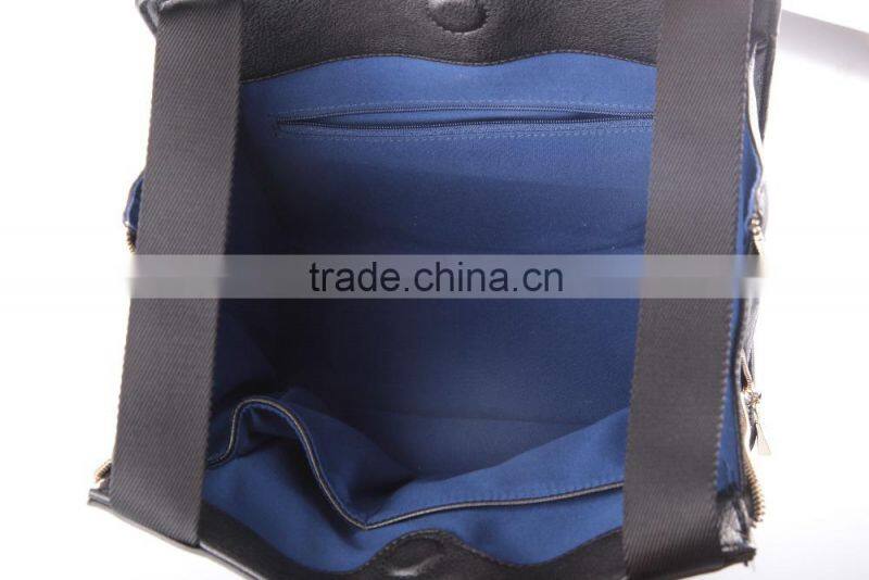 3646-Hot sale wholesale gorgeous design unisex genuine leather shoulder bag