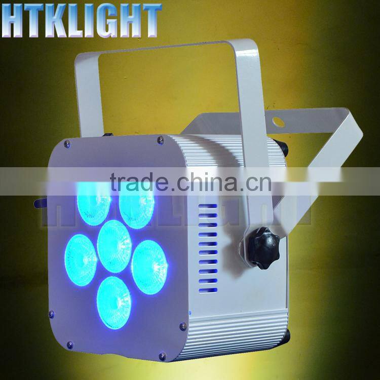 6*15w 5in1 rgbwa color changing led uplight