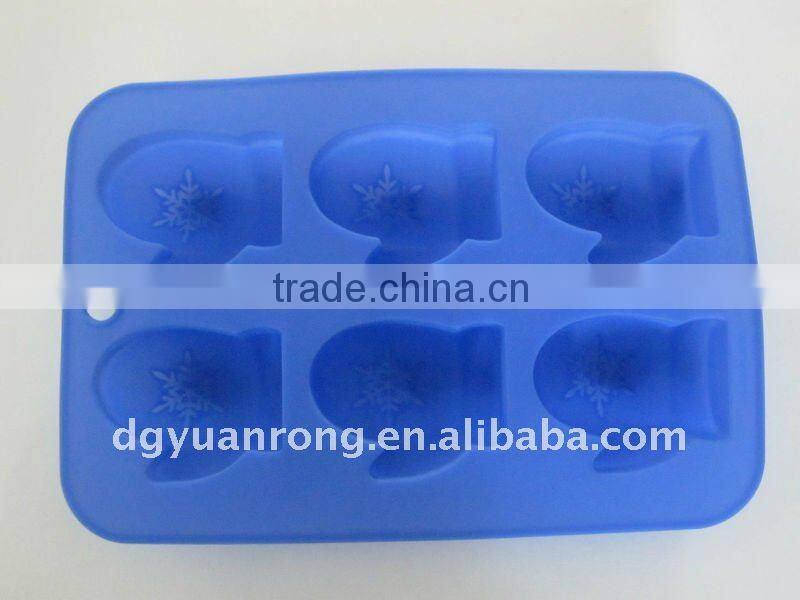 Plant Shaped Silicone Ice Cub Tray