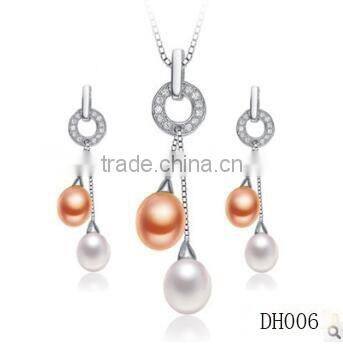 Set Fashion Jewelry Pearl Set For Bridesmaid