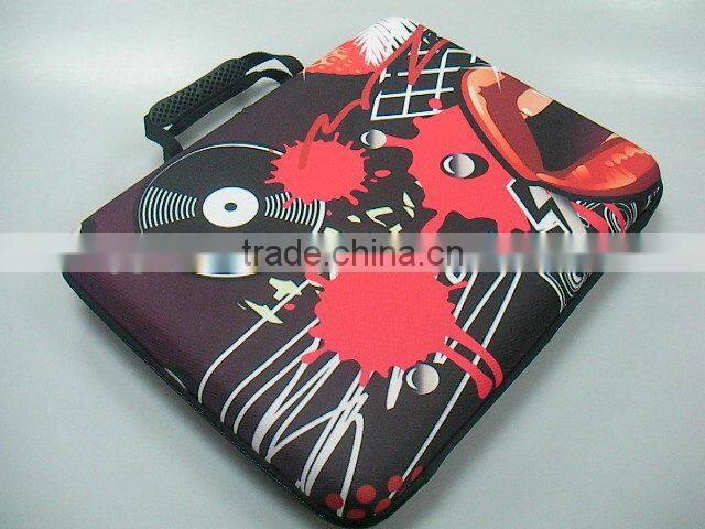 Plastic Handle eva material laptop carrying eva bag