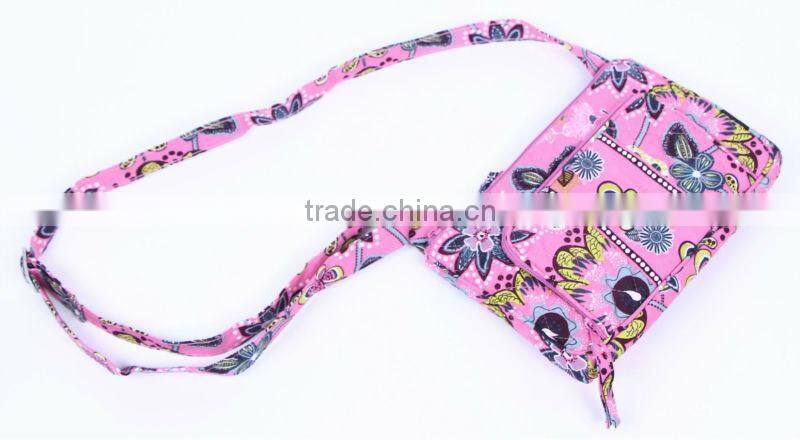 Z360 130503 fabric fancy cotton quilted fashion medium girls ladies fancy hand purse