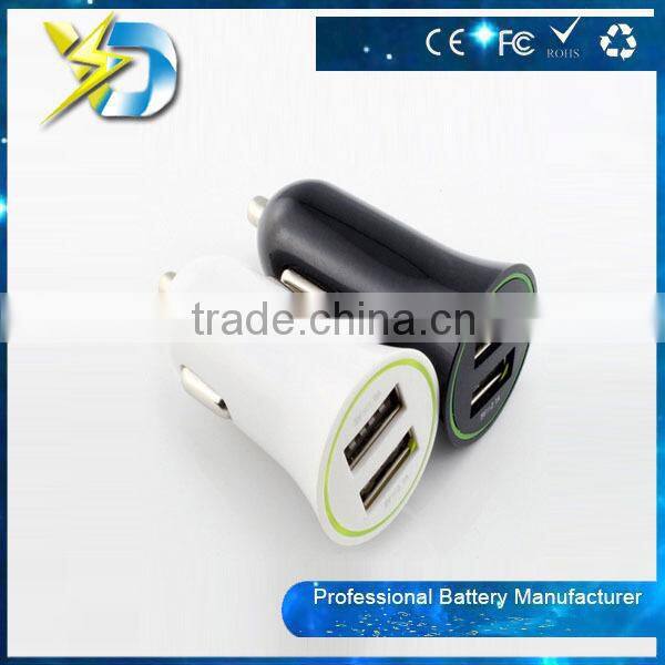 High Quality Cellphone 5V 2.1A Car Charger Made In China
