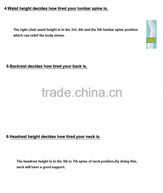 Hot sell executive office chair with footrest