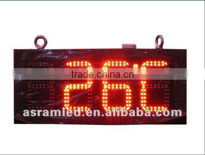outdoor waterproof 6 Digits Large programmable Display LED Countdown Timer