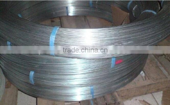 professional spring steel wire high tensile galvanized strength oval wire