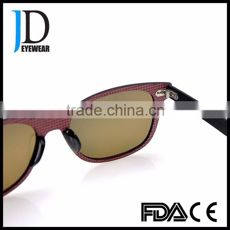 Wholesale Cat.3 UV400 Carbon fiber Polarized Bike Sunglasses