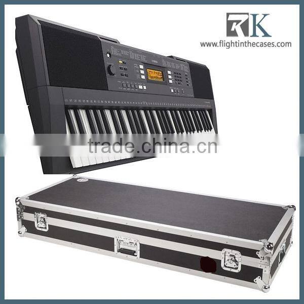Hot selling! keyboard case 88 KEY BOARD CASE WITH ADJUSTABLE Z-LOCK FOAM AND LOW PROFILE WHEELS made in china