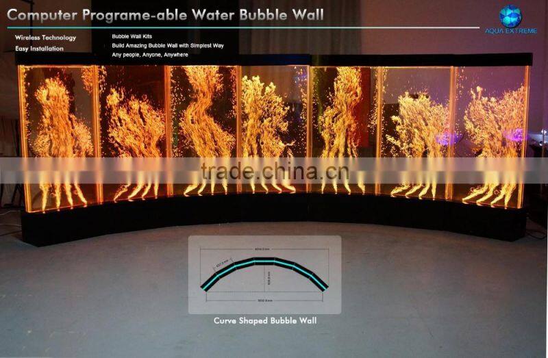 Digital Control bubble wall water panel LED