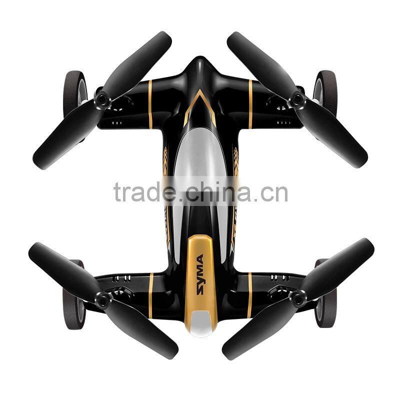 2.4G 4CH 6-axis SYMA X9 Air&Sky Dual Mode RC FLying Car Air-land RC Drone with 3D Flip