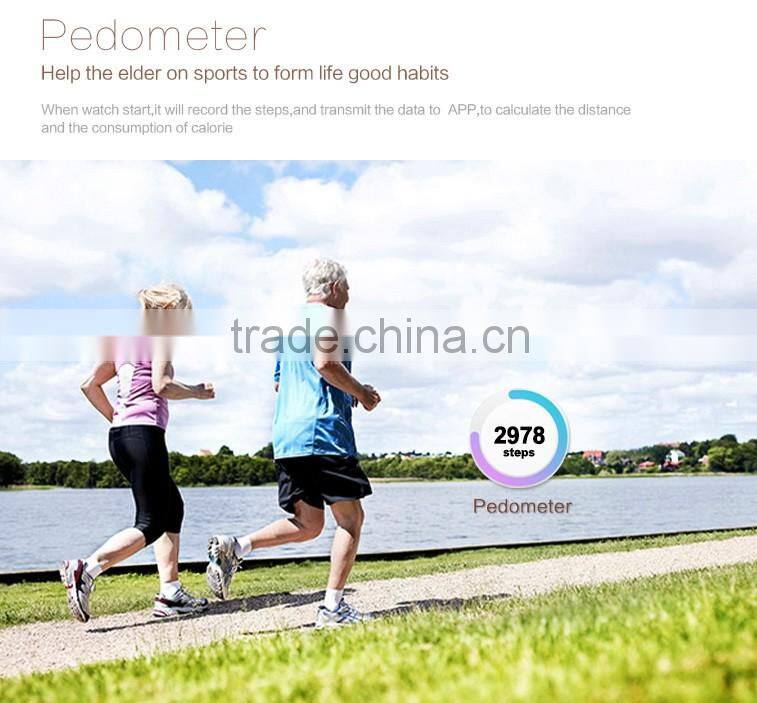 OLED Smart GPS Tracker Watch D99 GPS GSM WiFi Android Smartwatch Phone for Elder