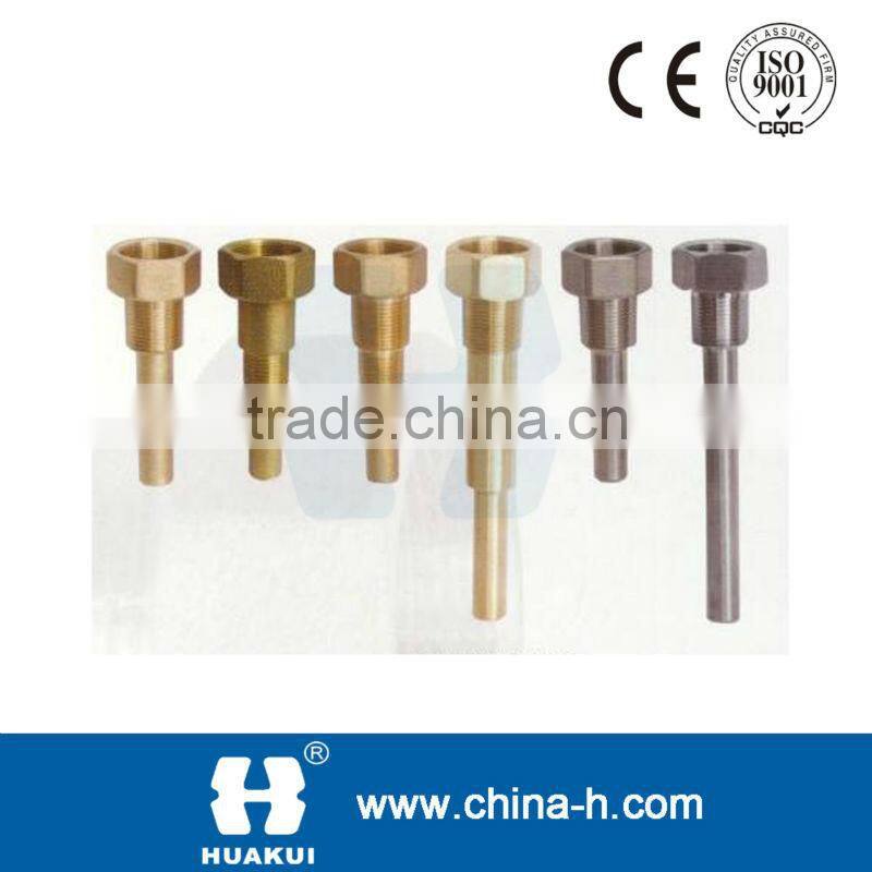 high quality thermometer with brass thermowell