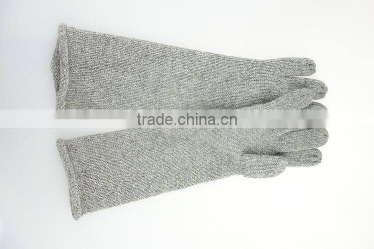 Top grade hot sale winter wool knitted glove for adult
