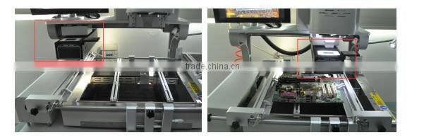 Shuttle Star Full automatic bga rework station with IR heating and split-vision alignment.