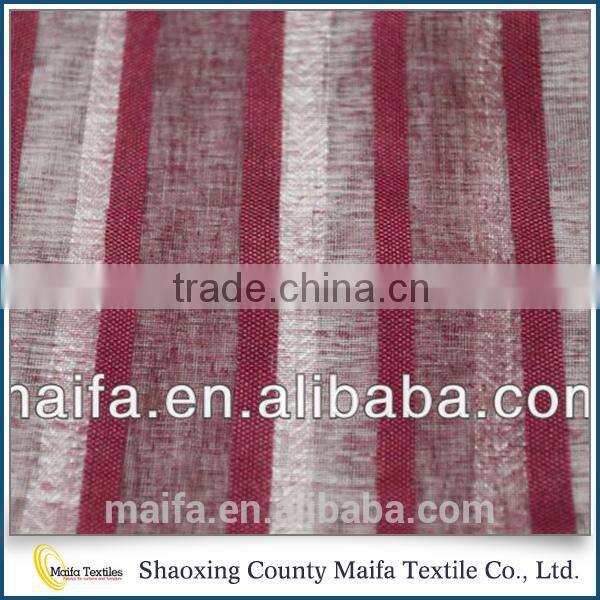 High quality China Manufacturer jacquard Printed sunscreen curtain fabric