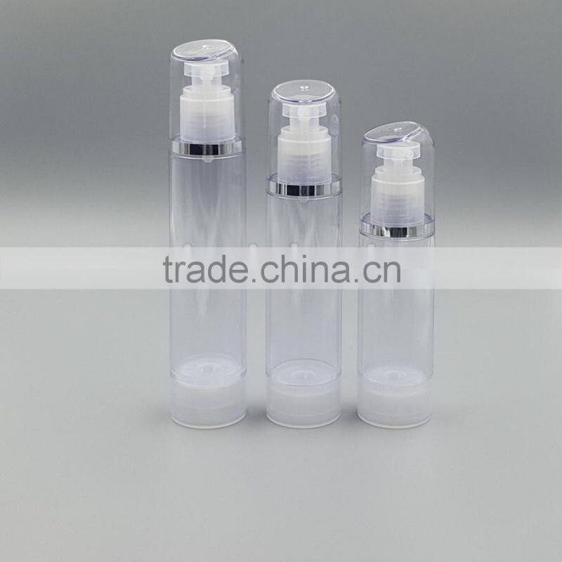 Hot sale product cosmetic vacuum bottle plastic 200ml bottle good quality cosmetic packaging