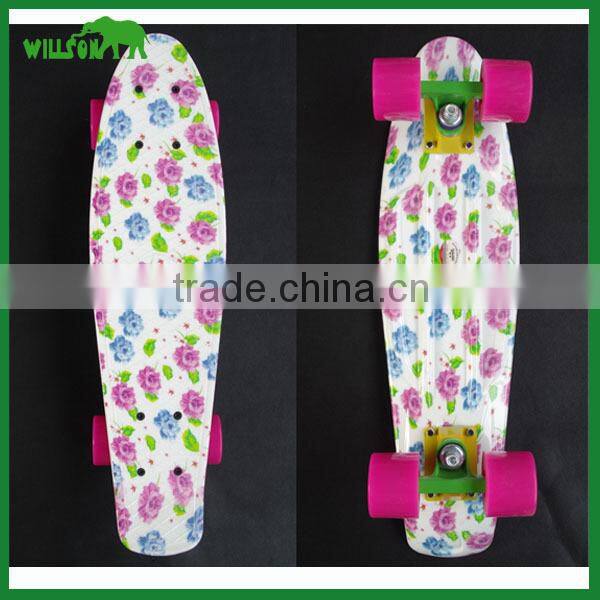 wholesale 4 wheels custom longboard